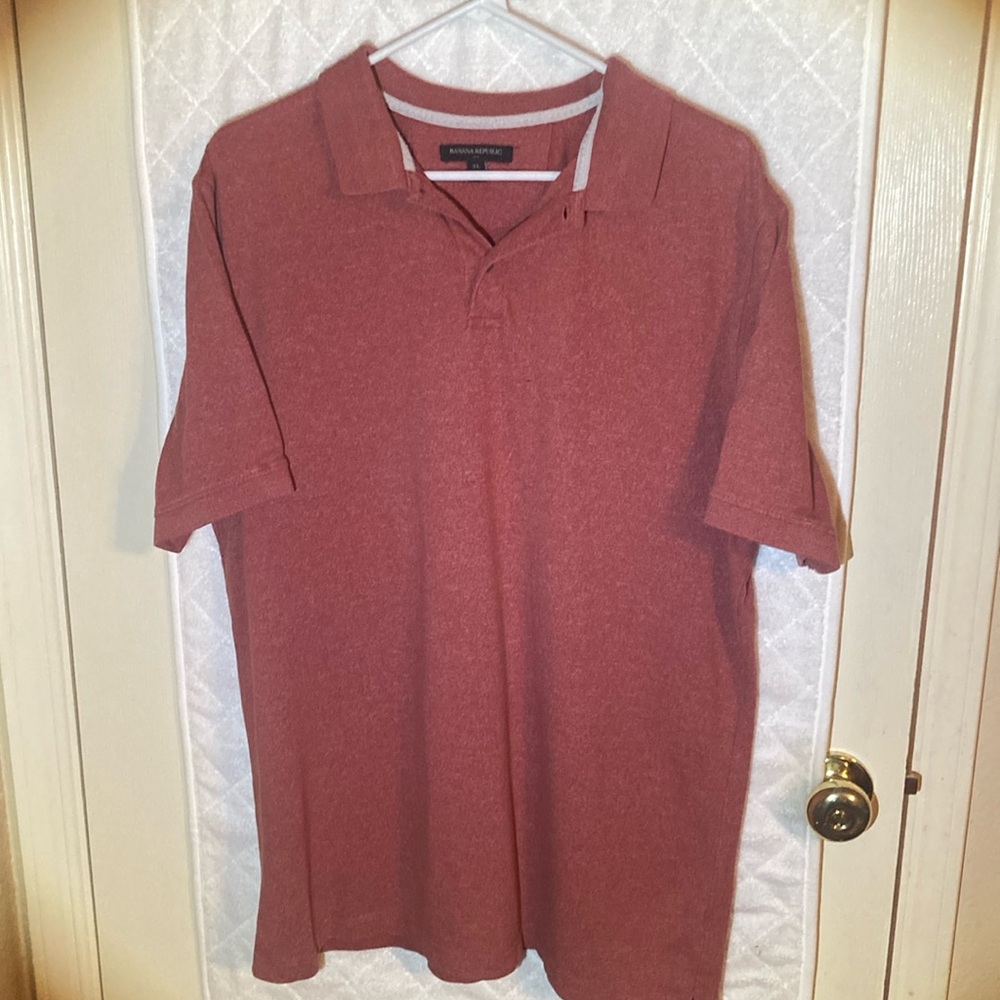 Banana Republic men’s polo shirt size XL, preppy business casual